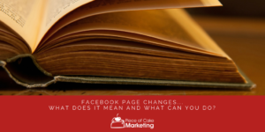 Facebook Page Changes