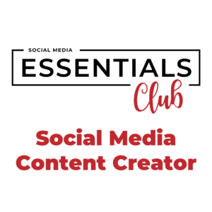 social media content creator january