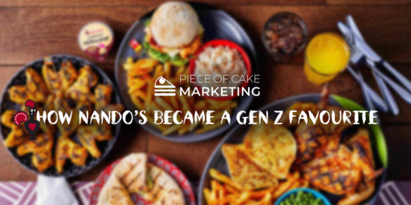 Nando's Marketing. Image shows Nando's meal on a table.